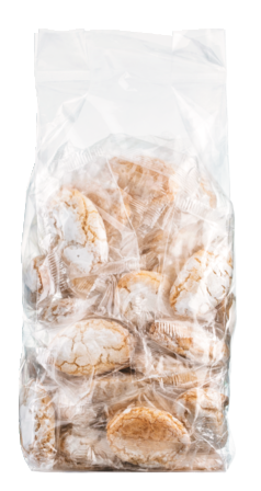 Ricciarelli 1.000 g, Luftige Mandelmakronen, Pasticceria Marabissi - Viani